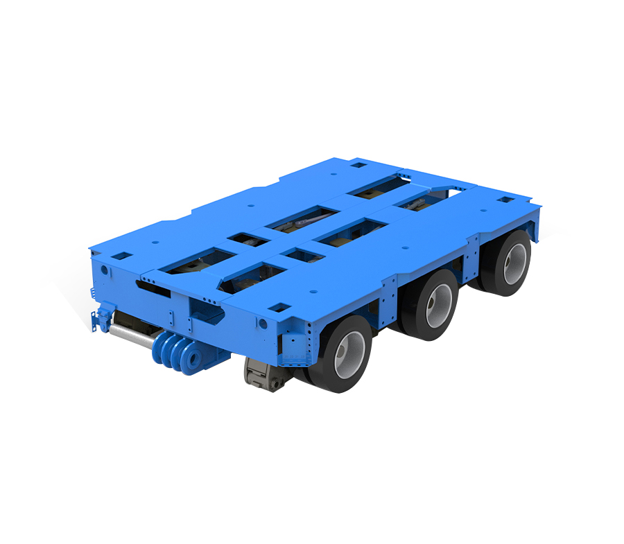 KTG-3 Hydraulic Axles Line Trailer na may 3 Axle (SPT)