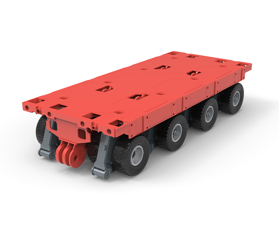 KTSP-4 na self-propelled modular transporter na may 4 axle (SPMT)