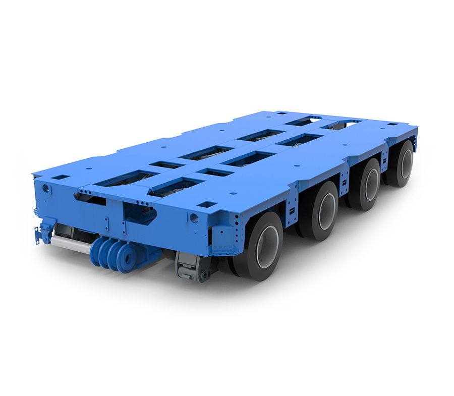 KTG-4 Hydraulic Axles Line Trailer na may 4 Axle (SPT)