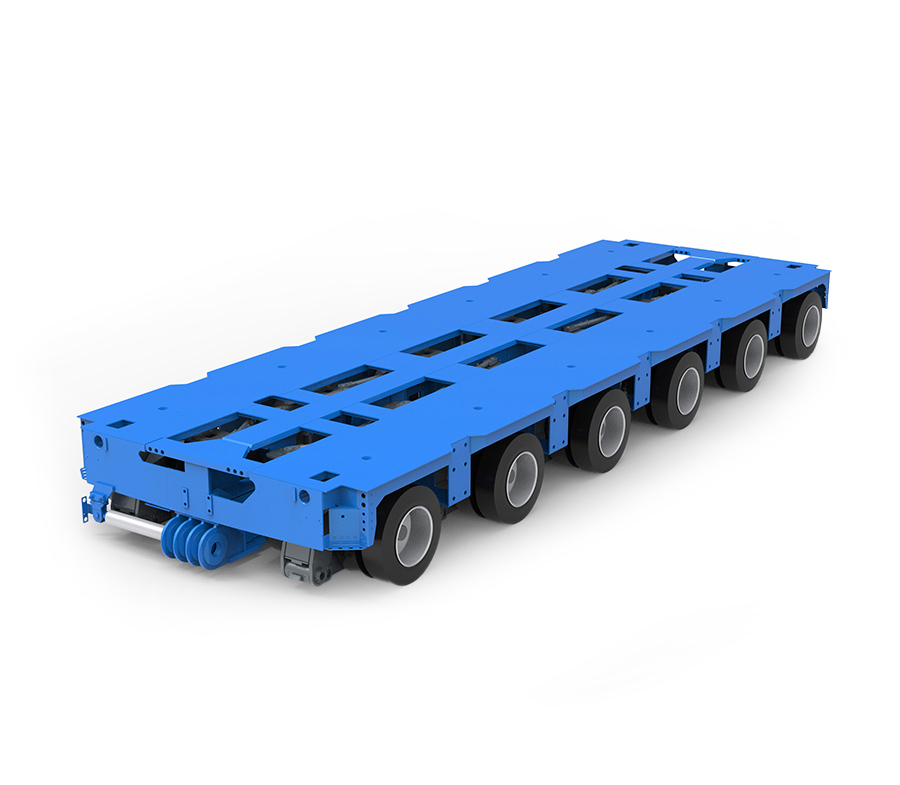 KTG-6 Hydraulic Axles Line Trailer na may 6 Axle (SPT)